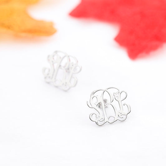 Monogram Earrings