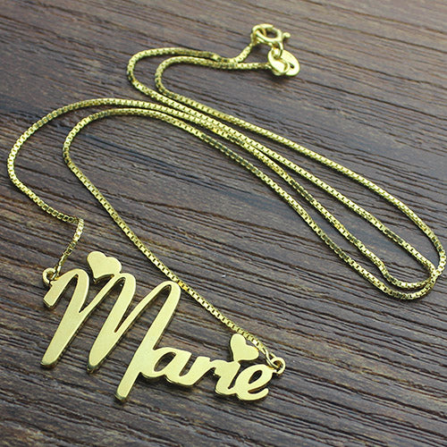 Marie Statement Personalized necklace