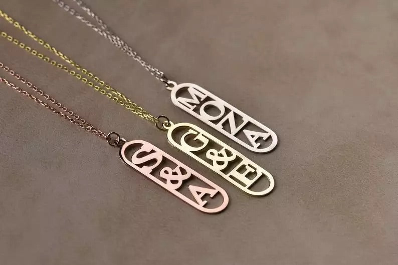 Moza Style Personalized Necklace