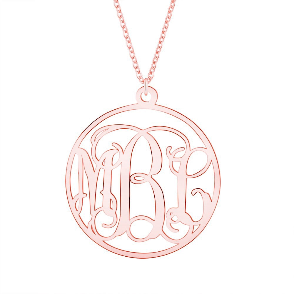 Monogram Personalized Necklace