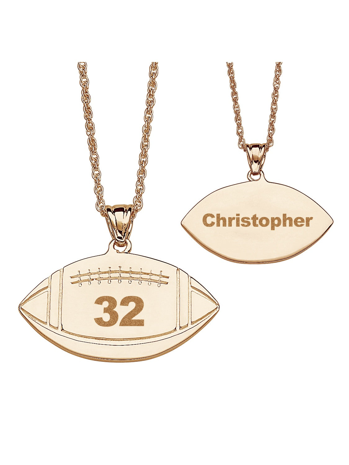 Football Necklace