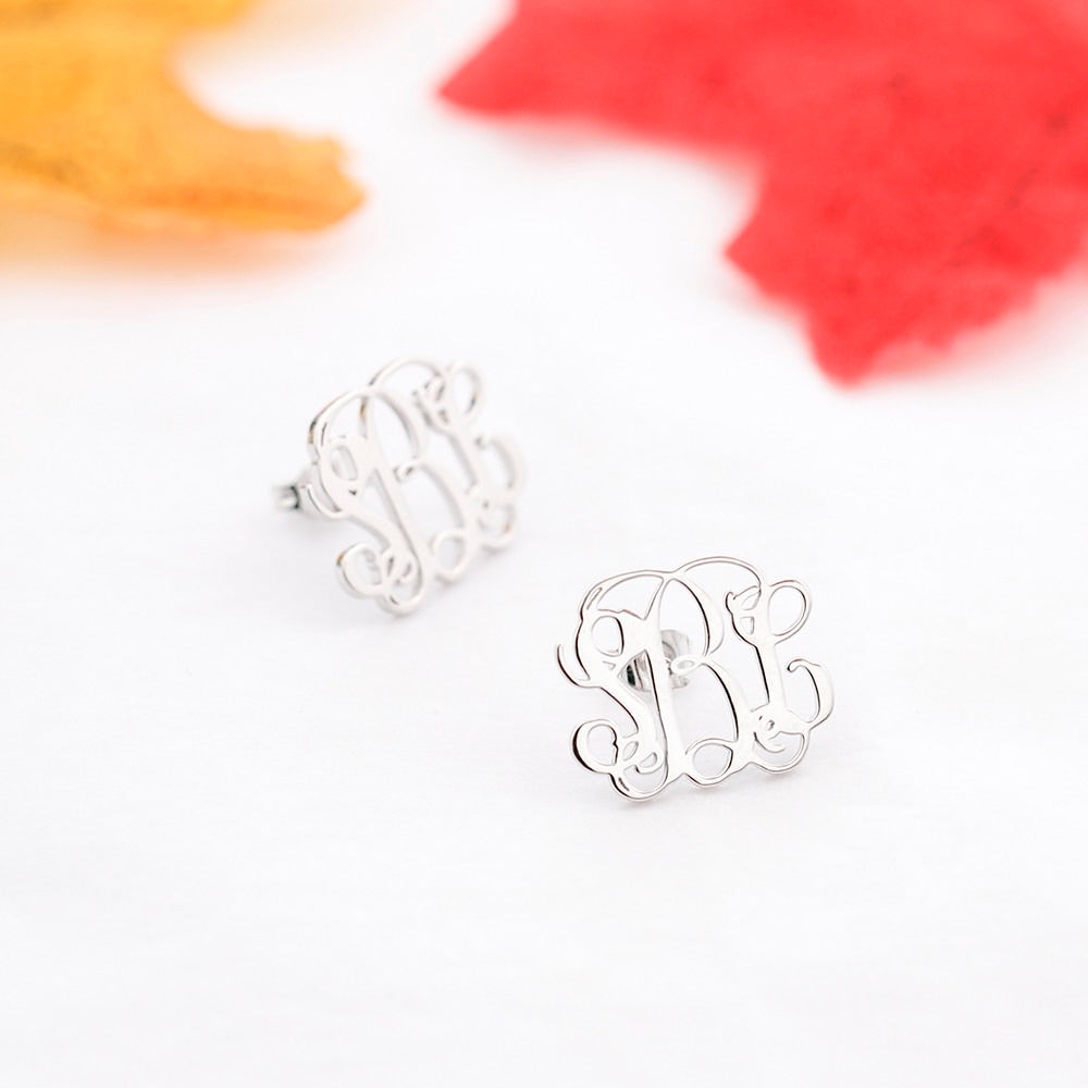 Monogram Earrings