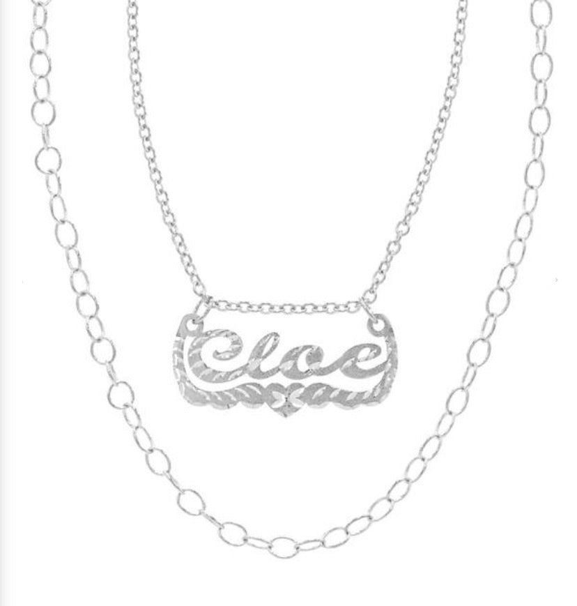 Cloe Style Personalized Necklace