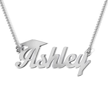 Graduation Name Necklace